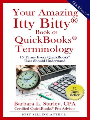 cover image of Your Amazing Itty Bitty&#174; Book of QuickBooks&#174; Terminology
